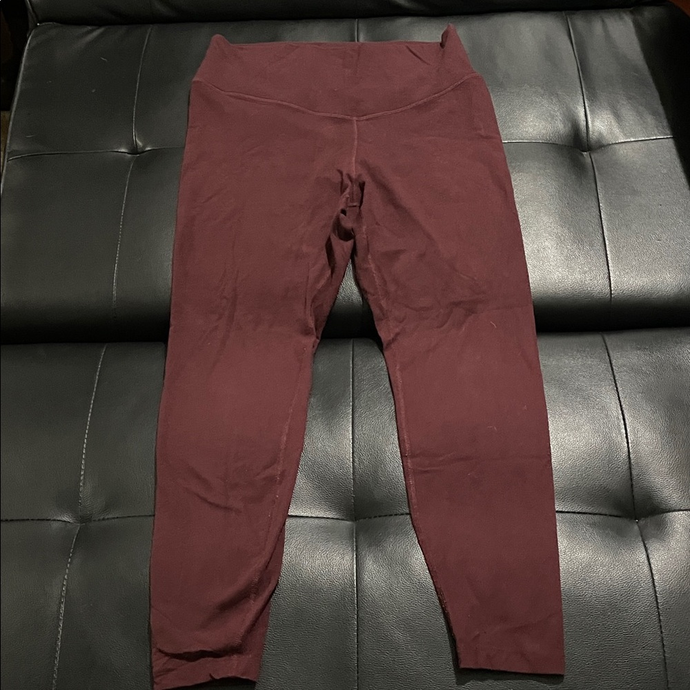 Old Navy Womens Burgundy Leggings